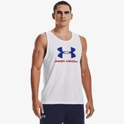 Under Armour UA Sportstyle Logo Erkek Beyaz Atlet