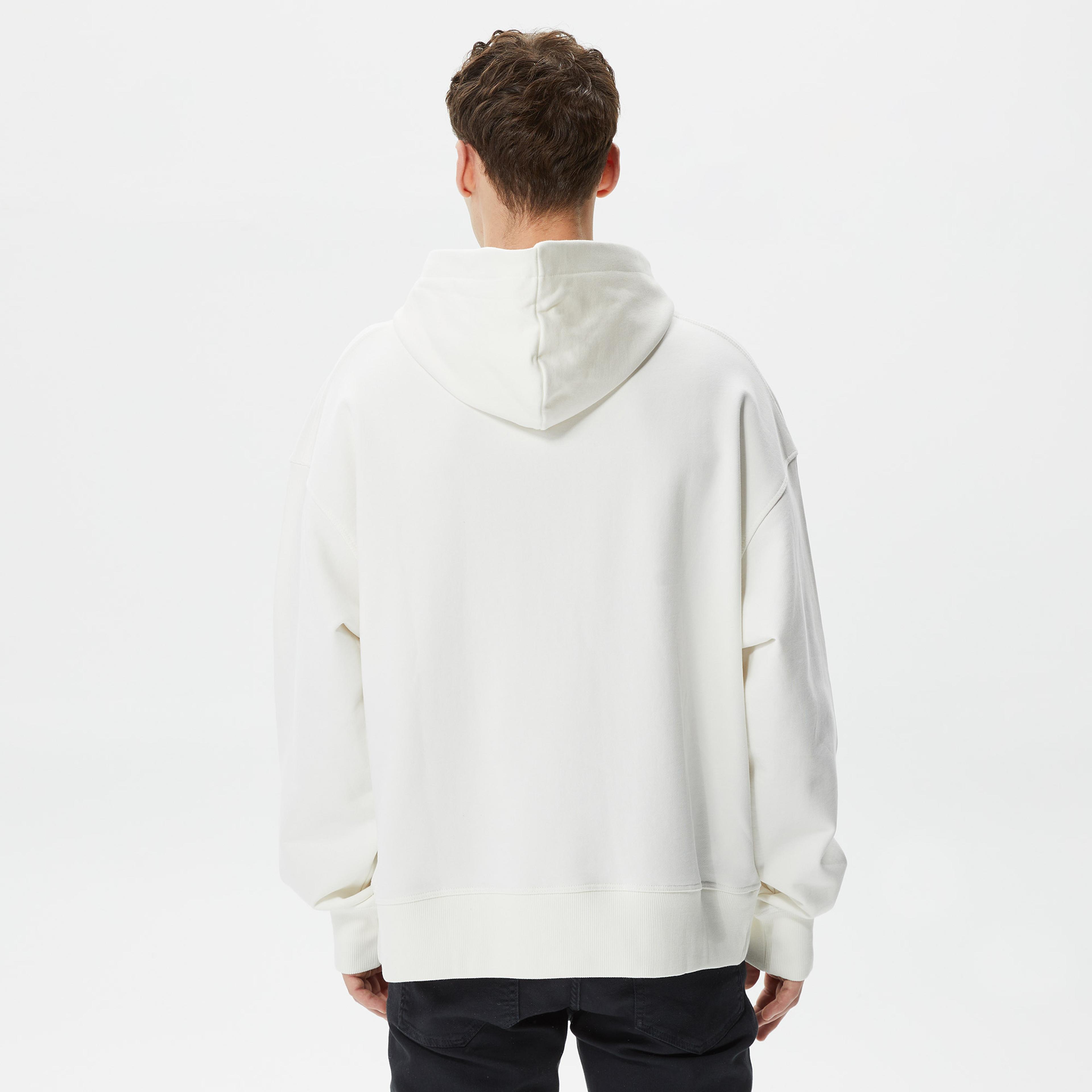 Holeacademie Essentials Erkek Krem Sweatshirt