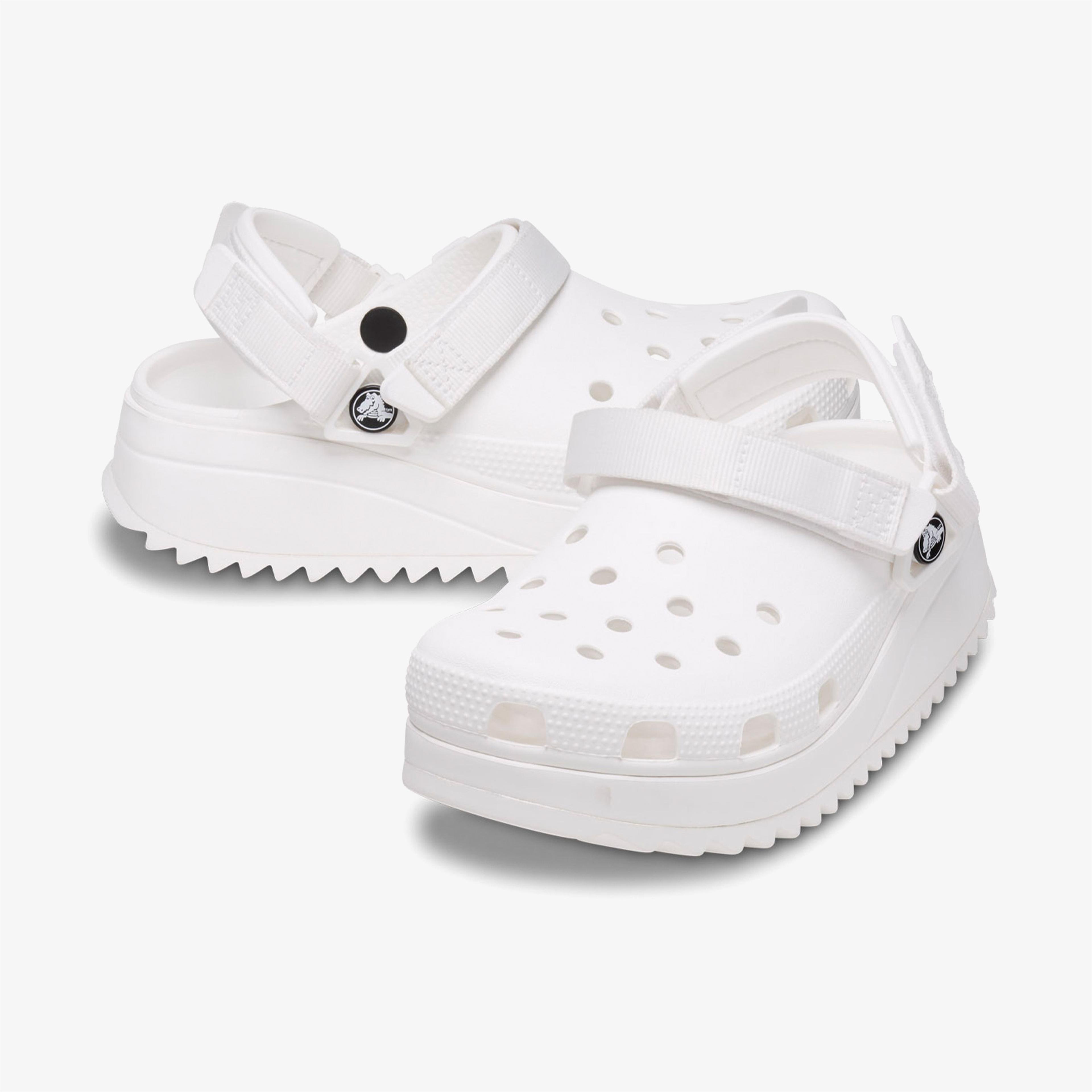 Crocs Classic Hiker  Kadın Beyaz Terlik