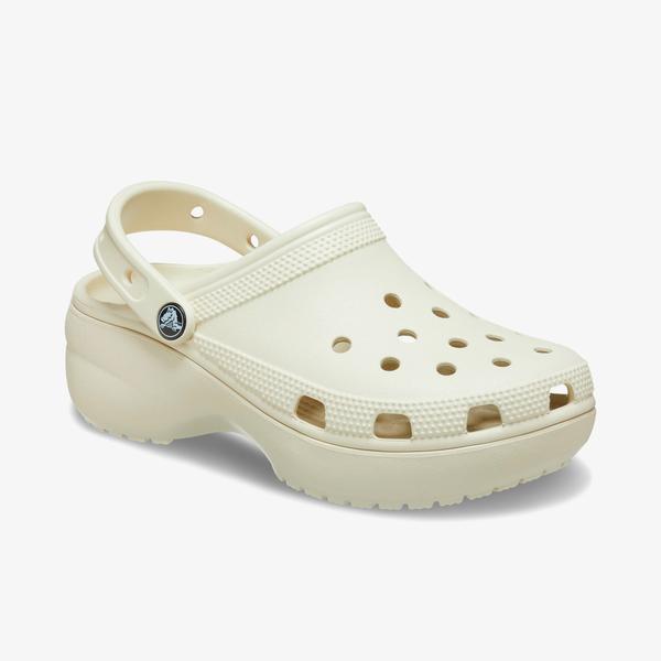 Crocs Classic Platform  W Kadın Krem Terlik_1