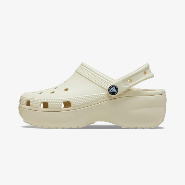 Crocs Classic Platform  W Kadın Krem Terlik_3