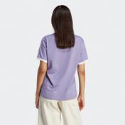 adidas Adicolor Classics 3 Stripes Kadın Mor T-Shirt