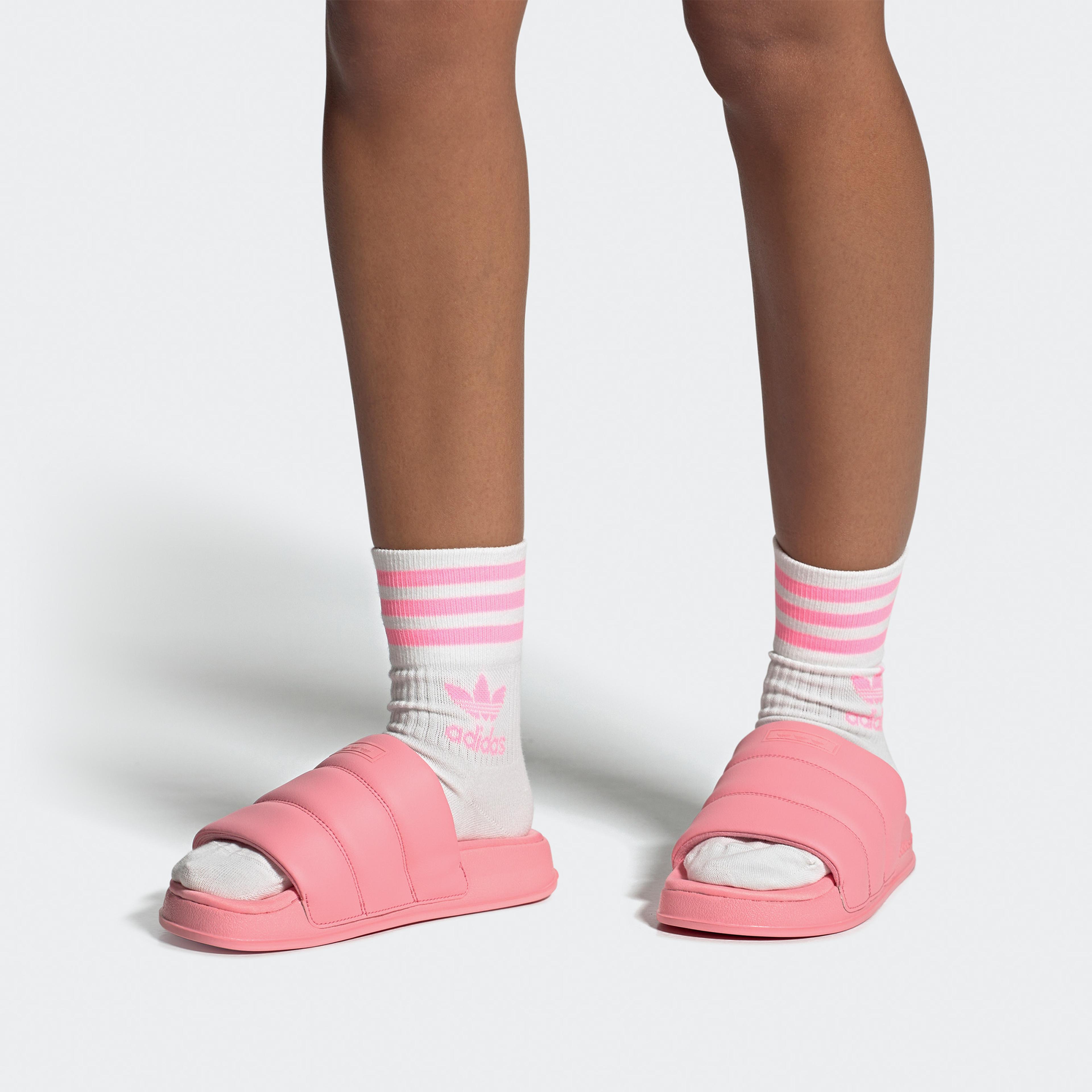 adidas Adilette Essential Kadın Pembe Terlik