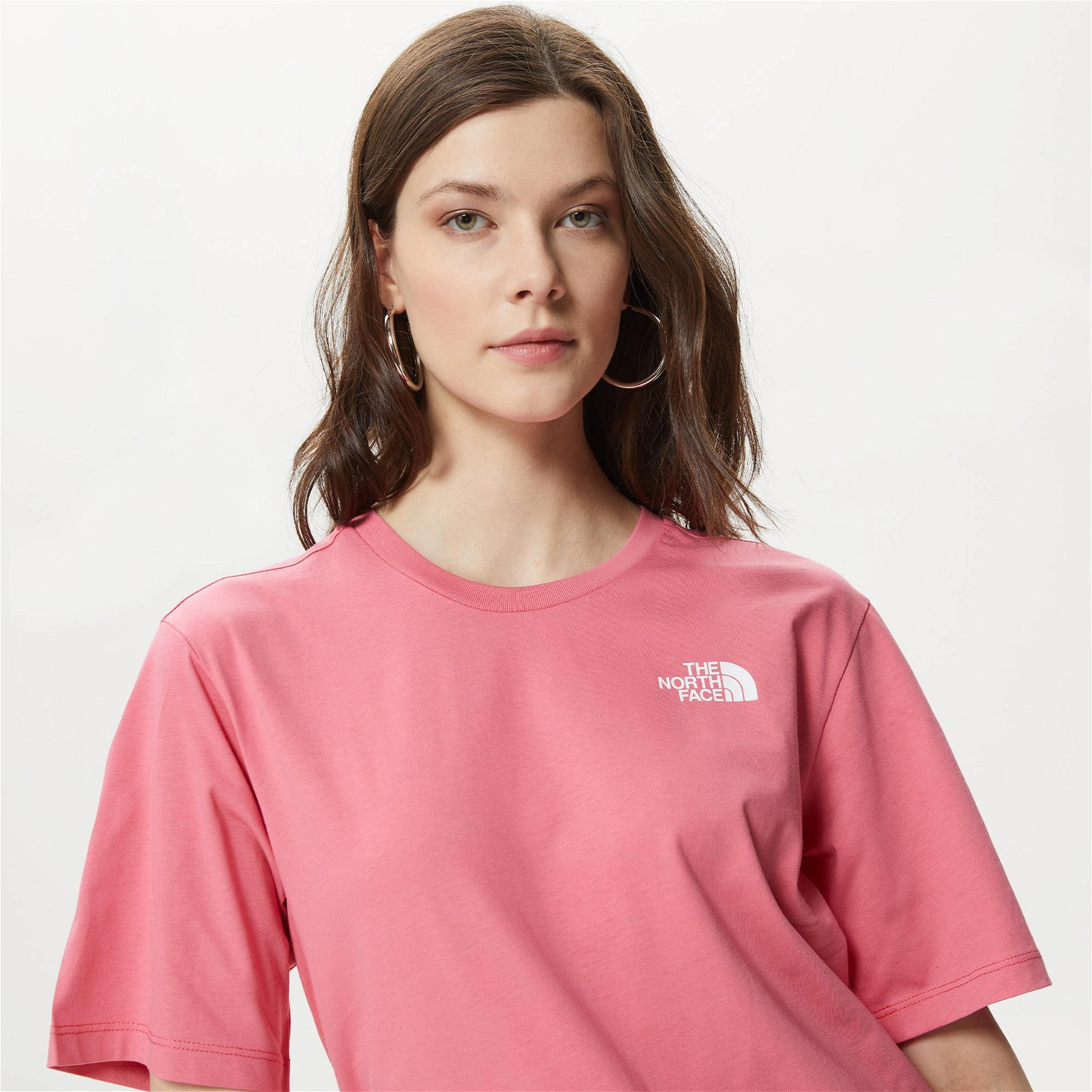 The North Face Relaxed Simple Dome Kadın Pembe T-Shirt