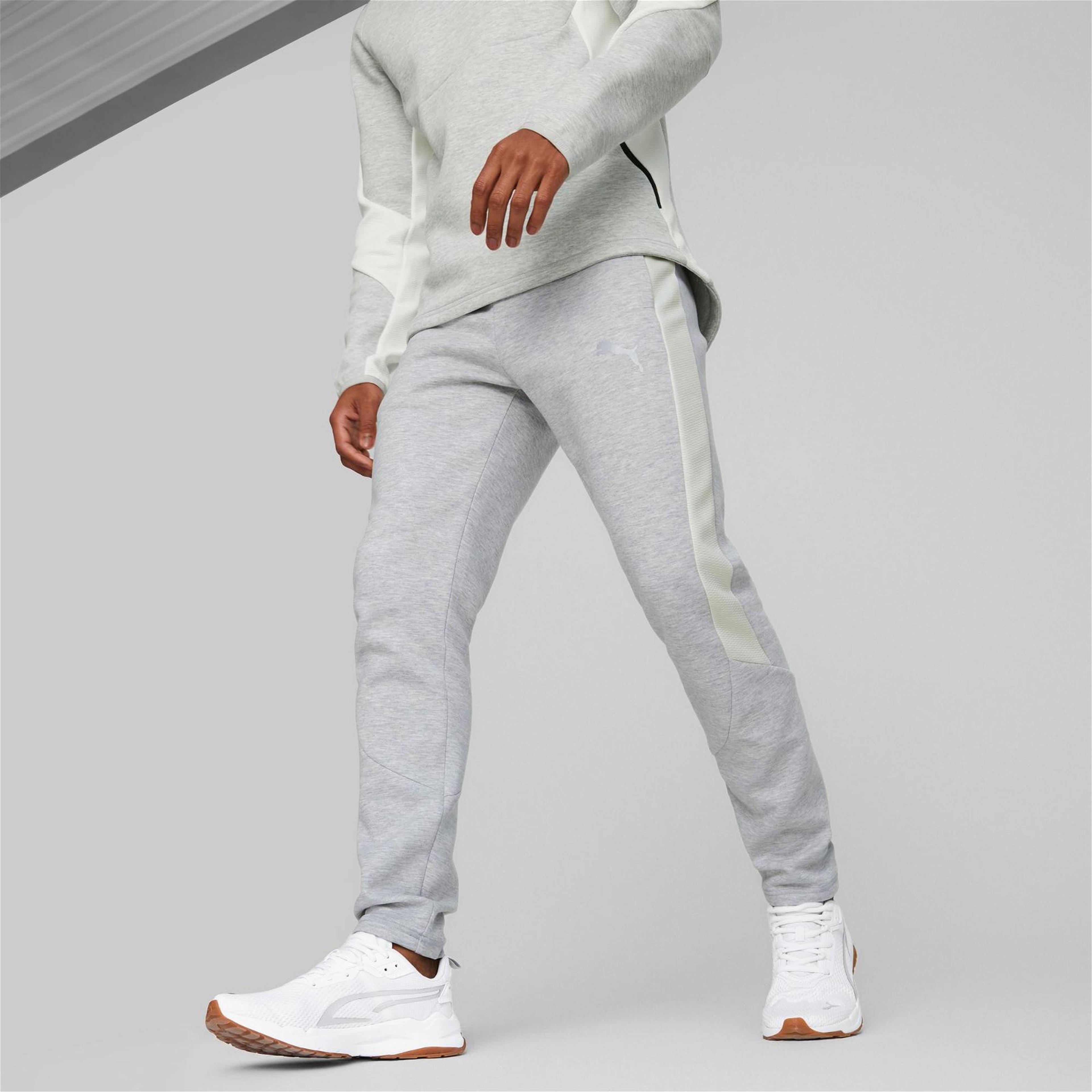 Puma Evostripe Erkek Gri Eşofman Altı