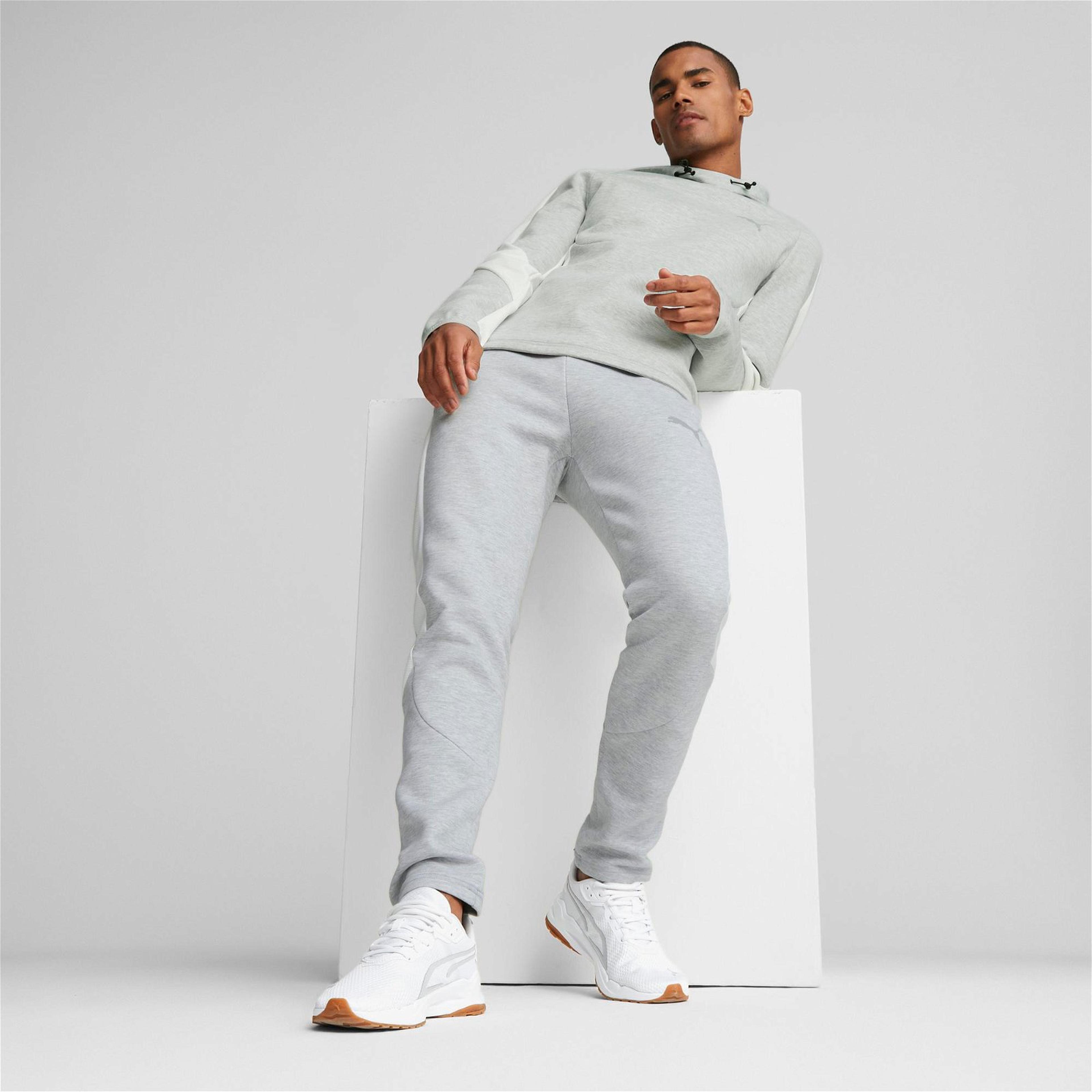 Puma Evostripe Erkek Gri Eşofman Altı