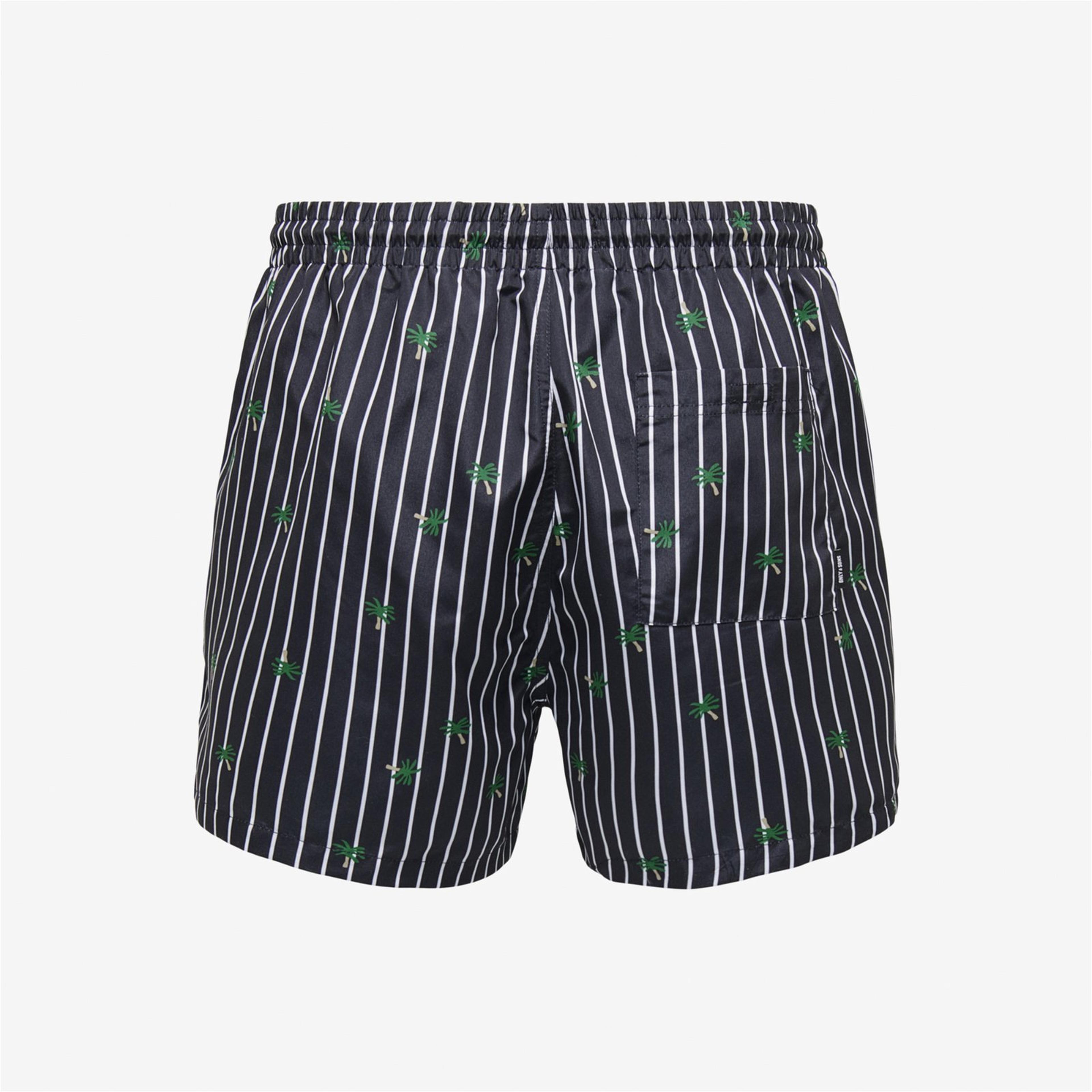 ONLY&SONS Onsted Life Swim Funny Aop Erkek Lacivert Mayo Şort