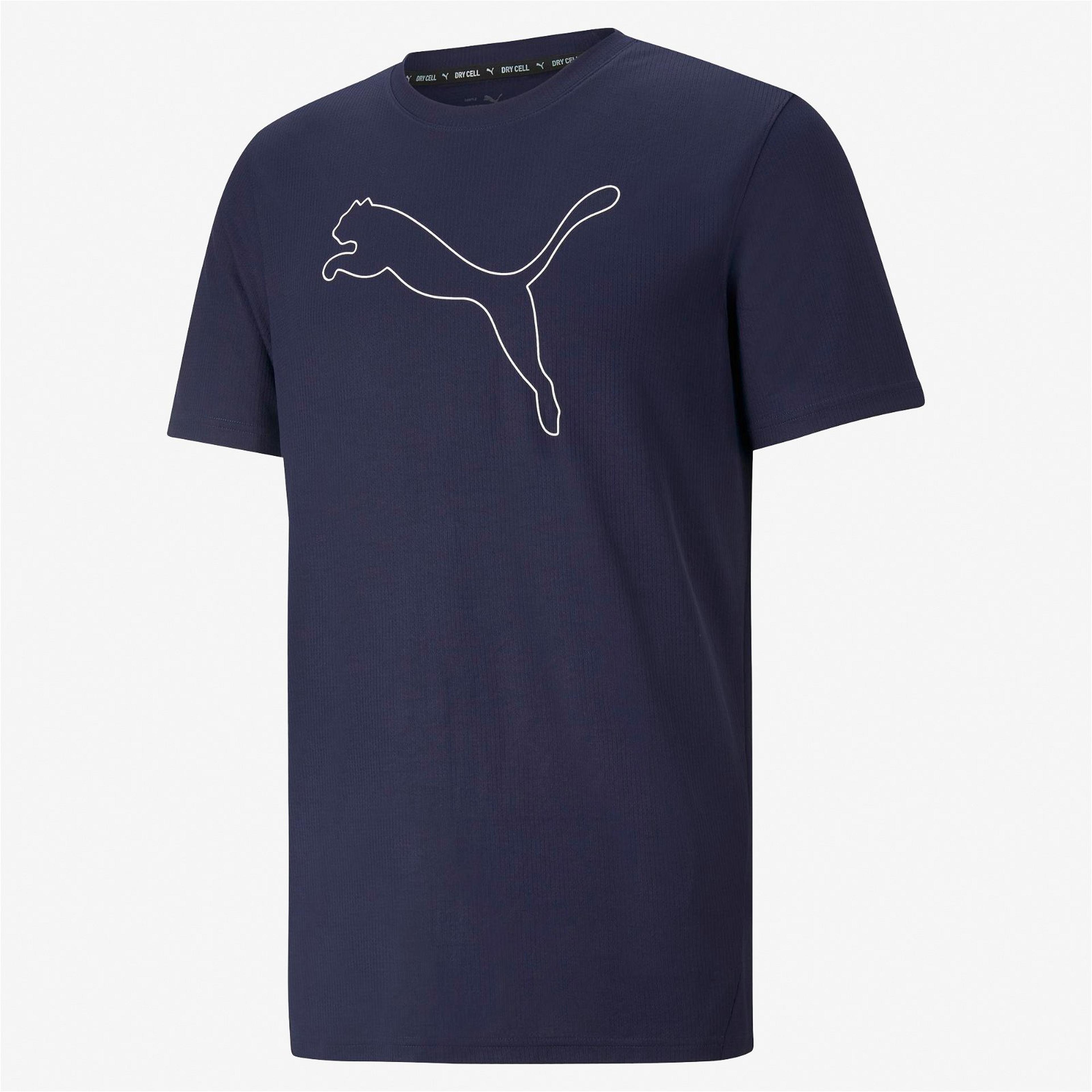 Puma Performance Cat Erkek Lacivert T-Shirt