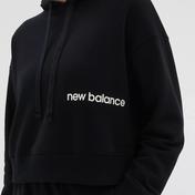 New Balance Essentials Hoodie Kadın Siyah Sweatshirt