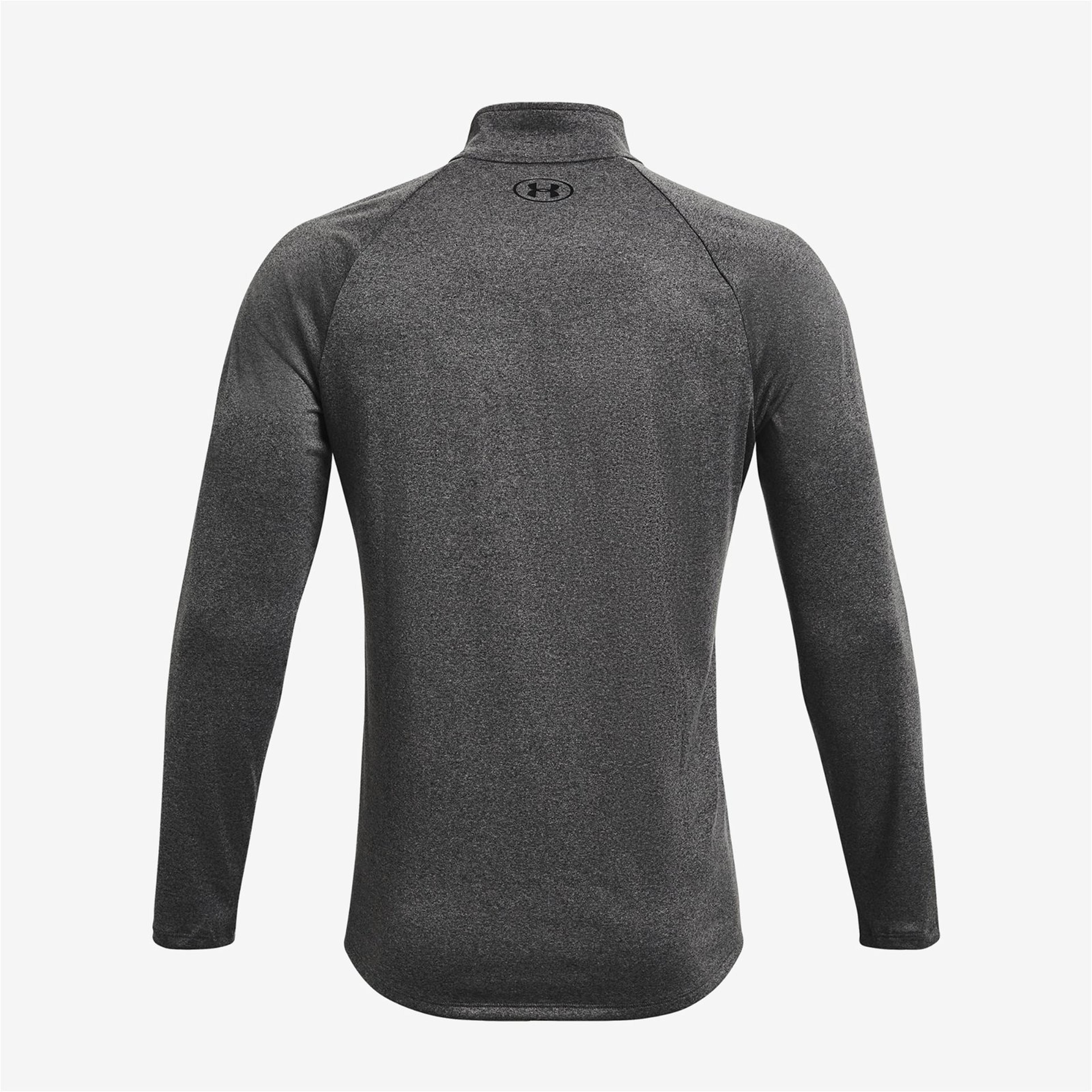 Under Armour Tech 2.0 1/2 Zip Erkek Gri Uzun Kollu T-Shirt