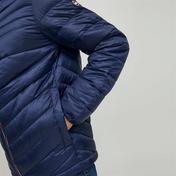 Jack & Jones Jjehero Puffer Hood Erkek Lacivert Mont