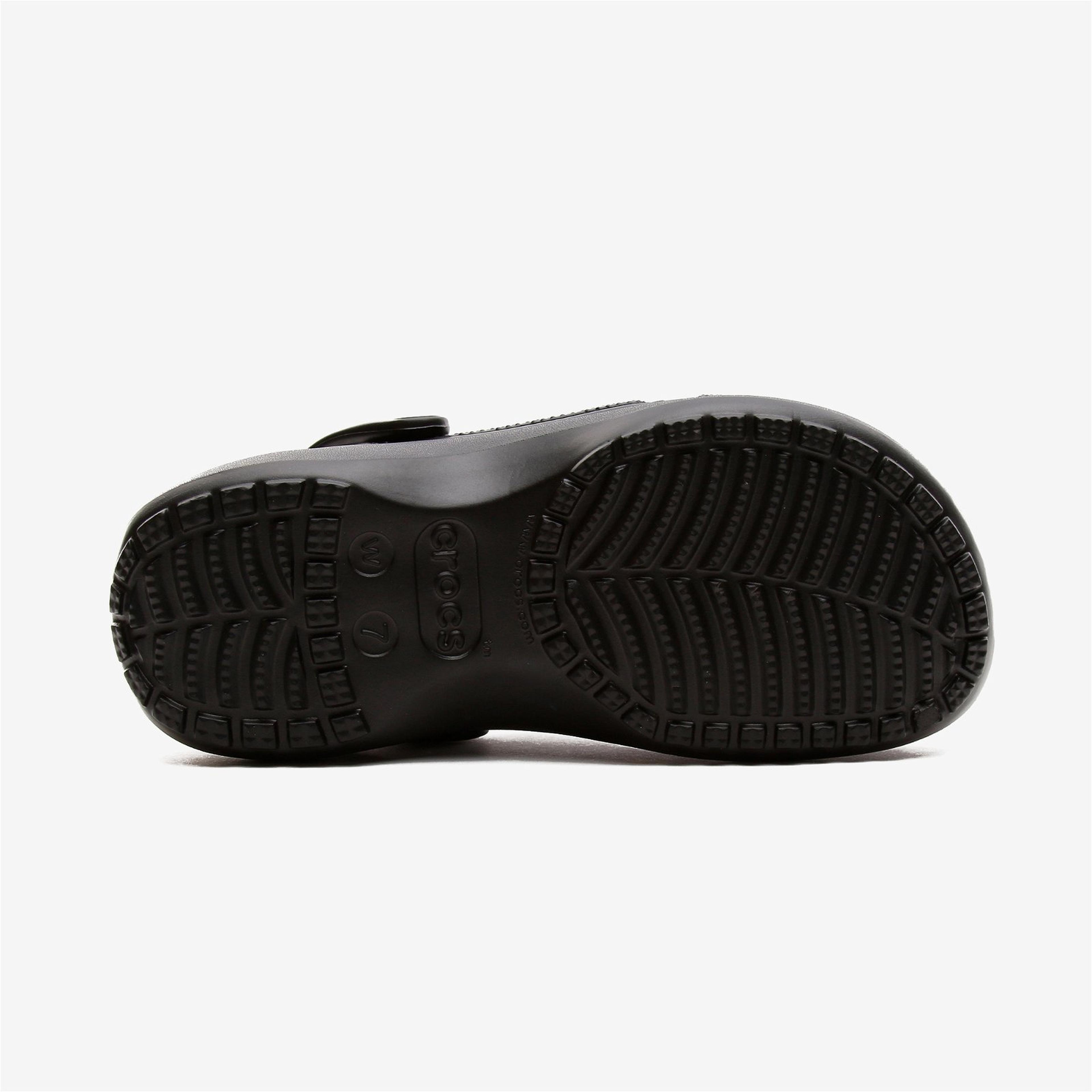 Crocs Classic Platform Clog Kadın Siyah Terlik