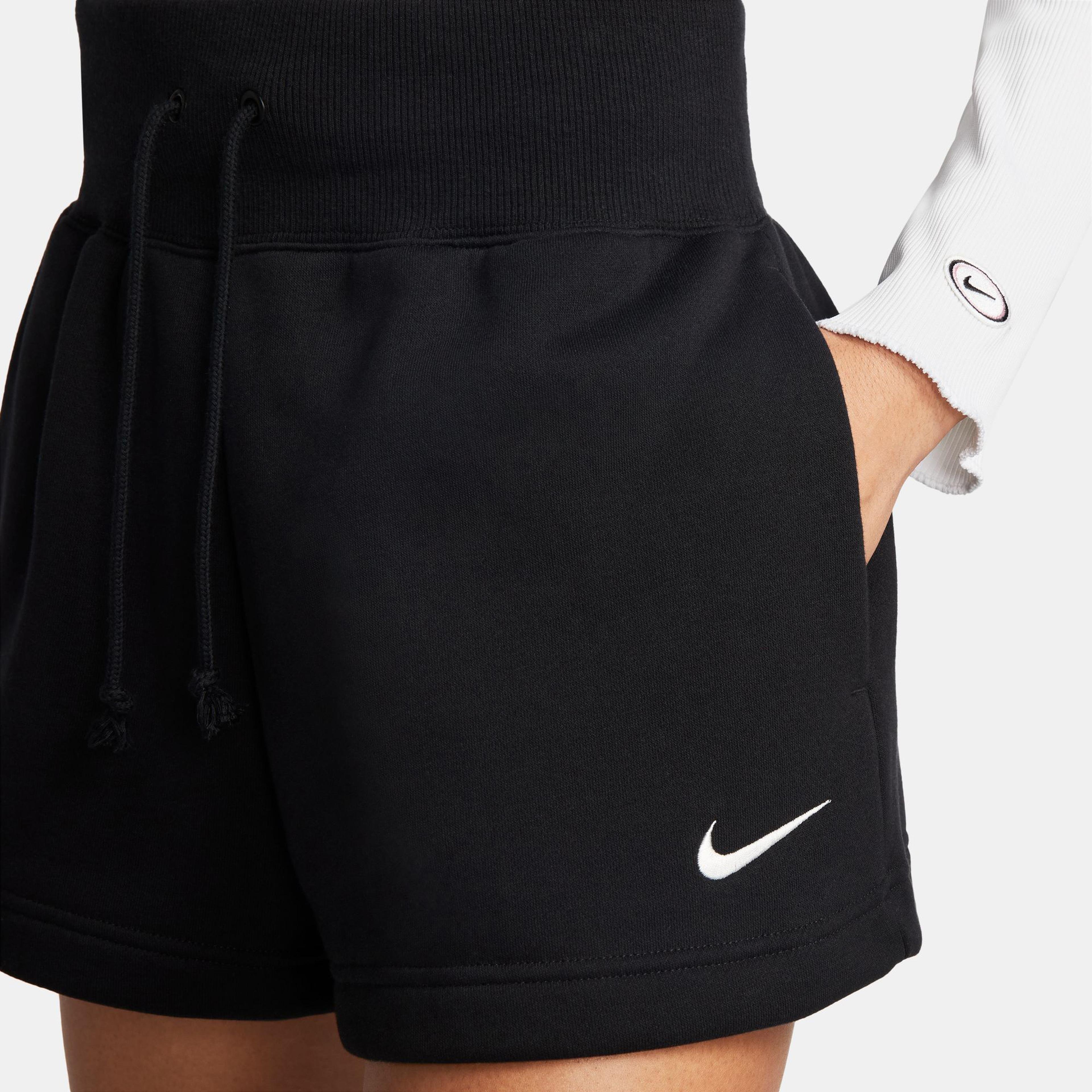 Nike Sportswear Phoenix Fleece Kadın Siyah Şort