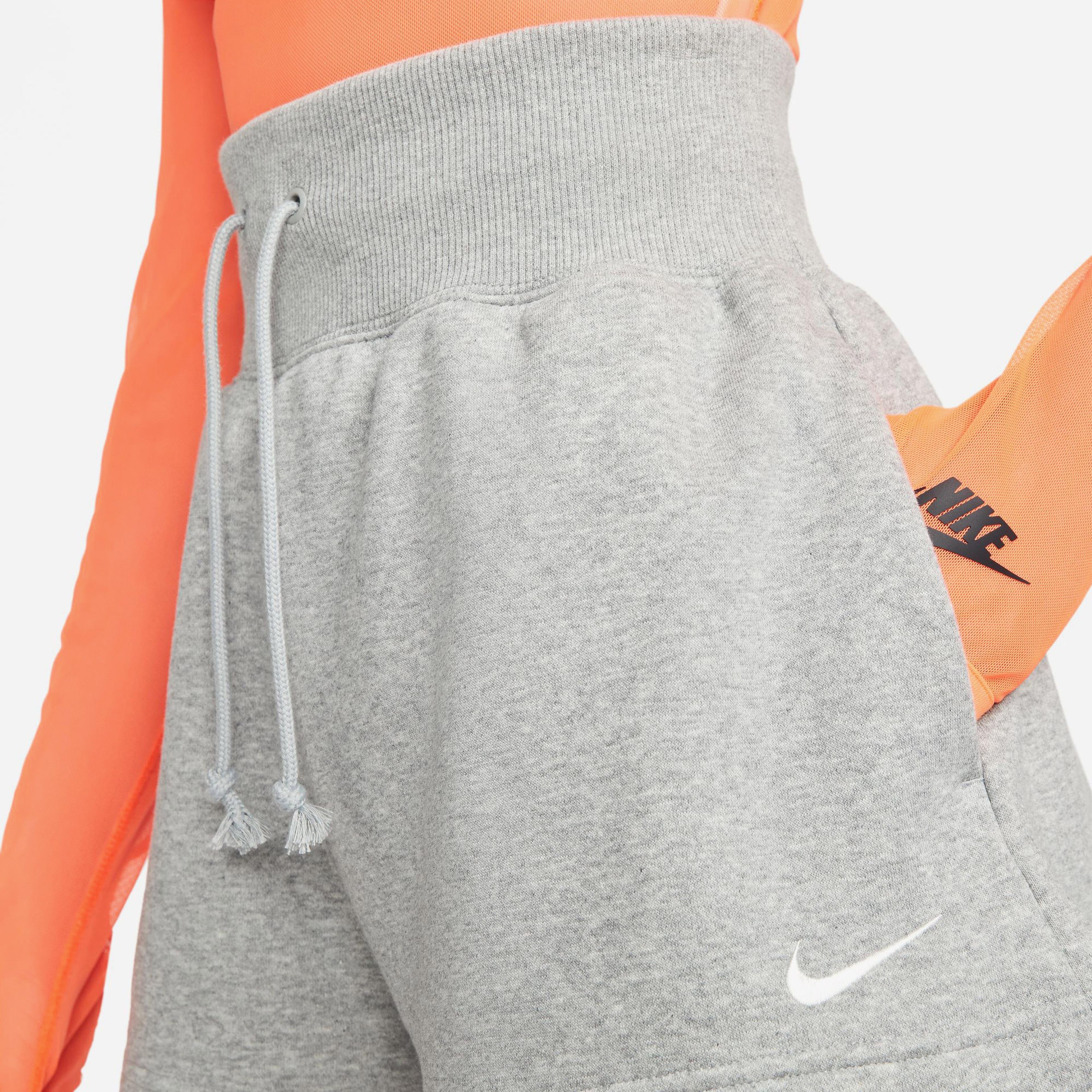 Nike Sportswear Phoenix Fleece Kadın Gri Şort