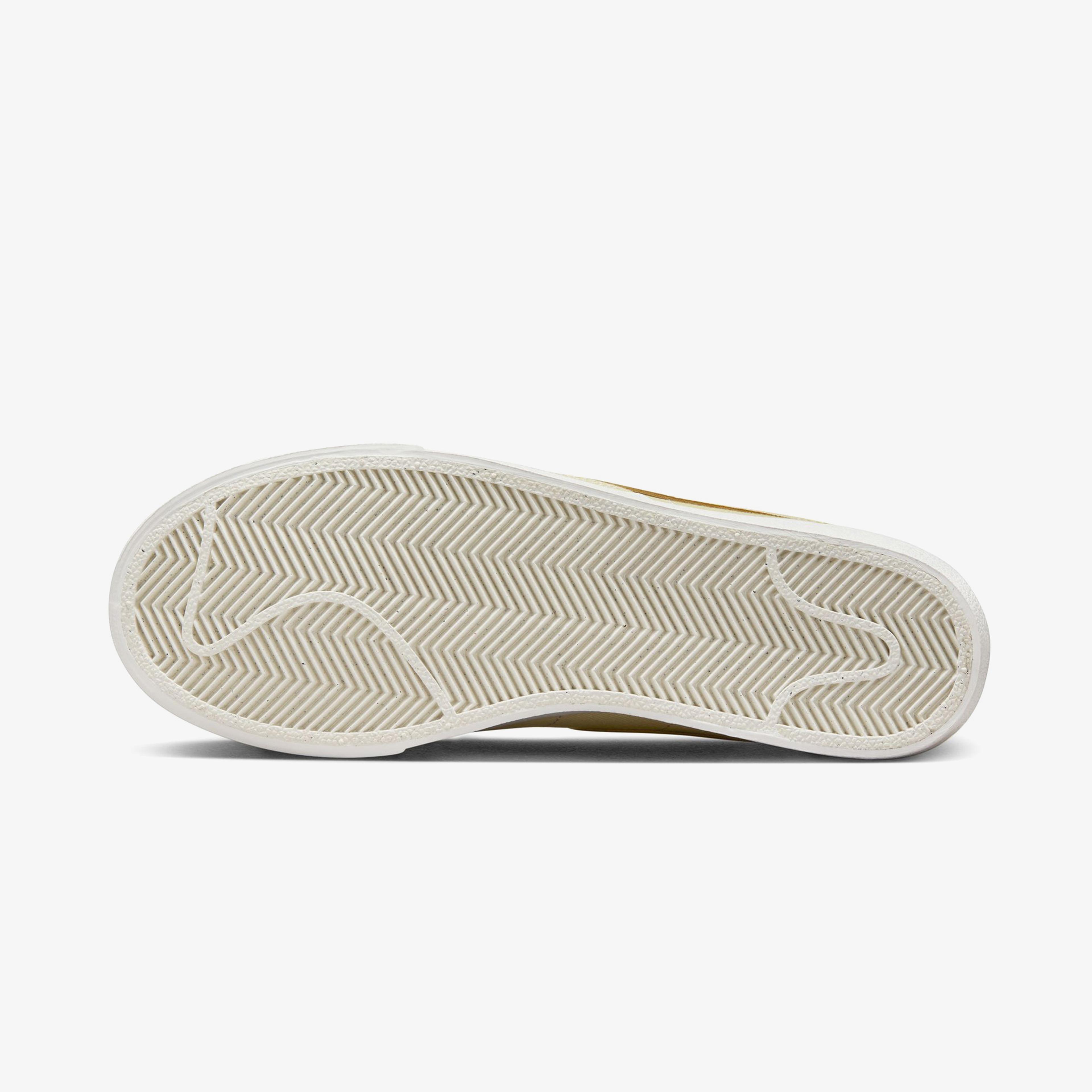 Nike Blazer Low Platform Canvas Kadın Sarı Spor Ayakkabı