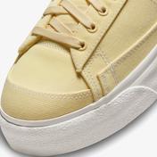 Nike Blazer Low Platform Canvas Kadın Sarı Spor Ayakkabı