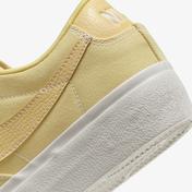 Nike Blazer Low Platform Canvas Kadın Sarı Spor Ayakkabı