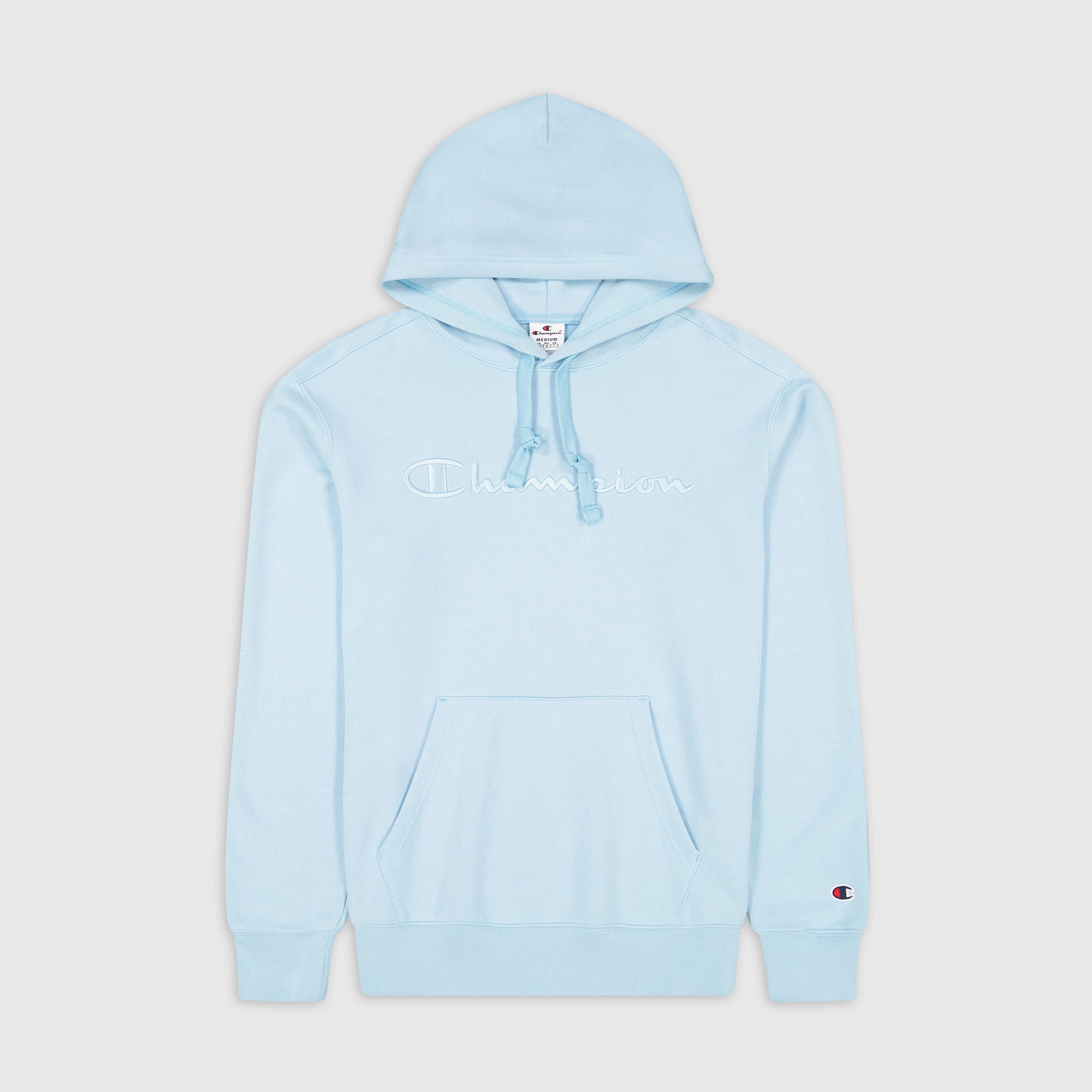 Champion Classic Erkek Mavi Hoodie