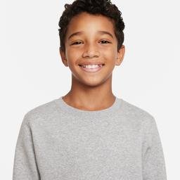 Nike Sportswear Pullover Çocuk Gri Sweatshirt