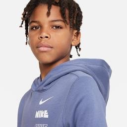 Nike Sportswear Çocuk Mavi Hoodie