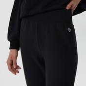 Champion Rib Cuff Kadın Siyah Eşofman Altı