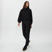 Champion Rib Cuff Kadın Siyah Eşofman Altı