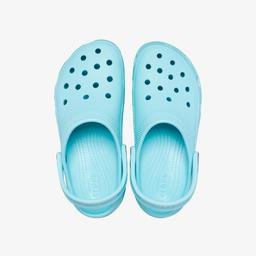 Crocs Classic Platform Clog Kadın Mavi Terlik