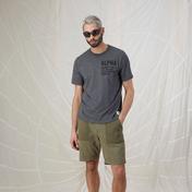 Alpha Industries Graphic Erkek Gri T-Shirt