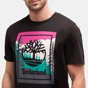 Timberland Outdoor Graphic  Erkek Siyah T-Shirt