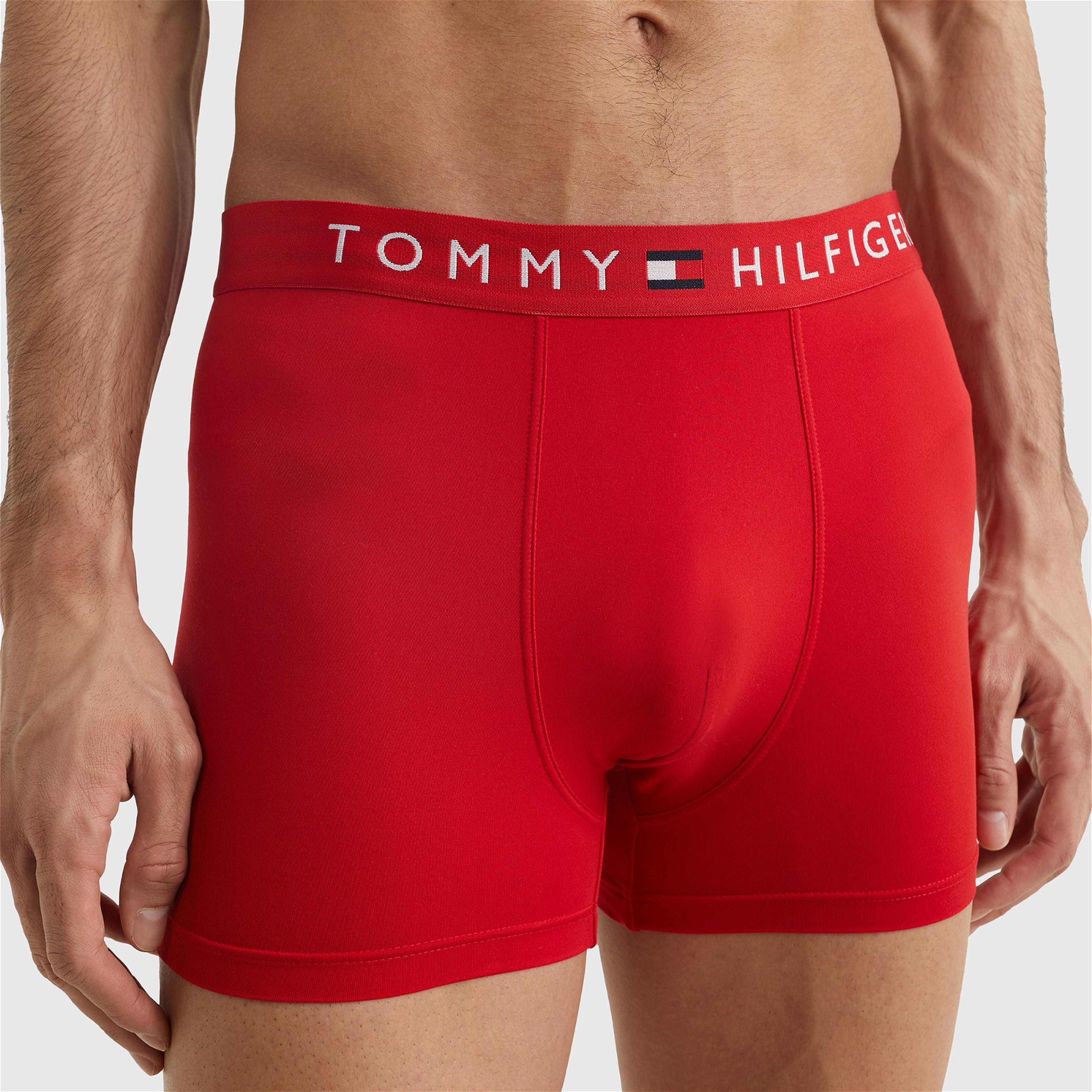 Tommy Hilfiger Trunk Mf Erkek Kırmızı Boxer