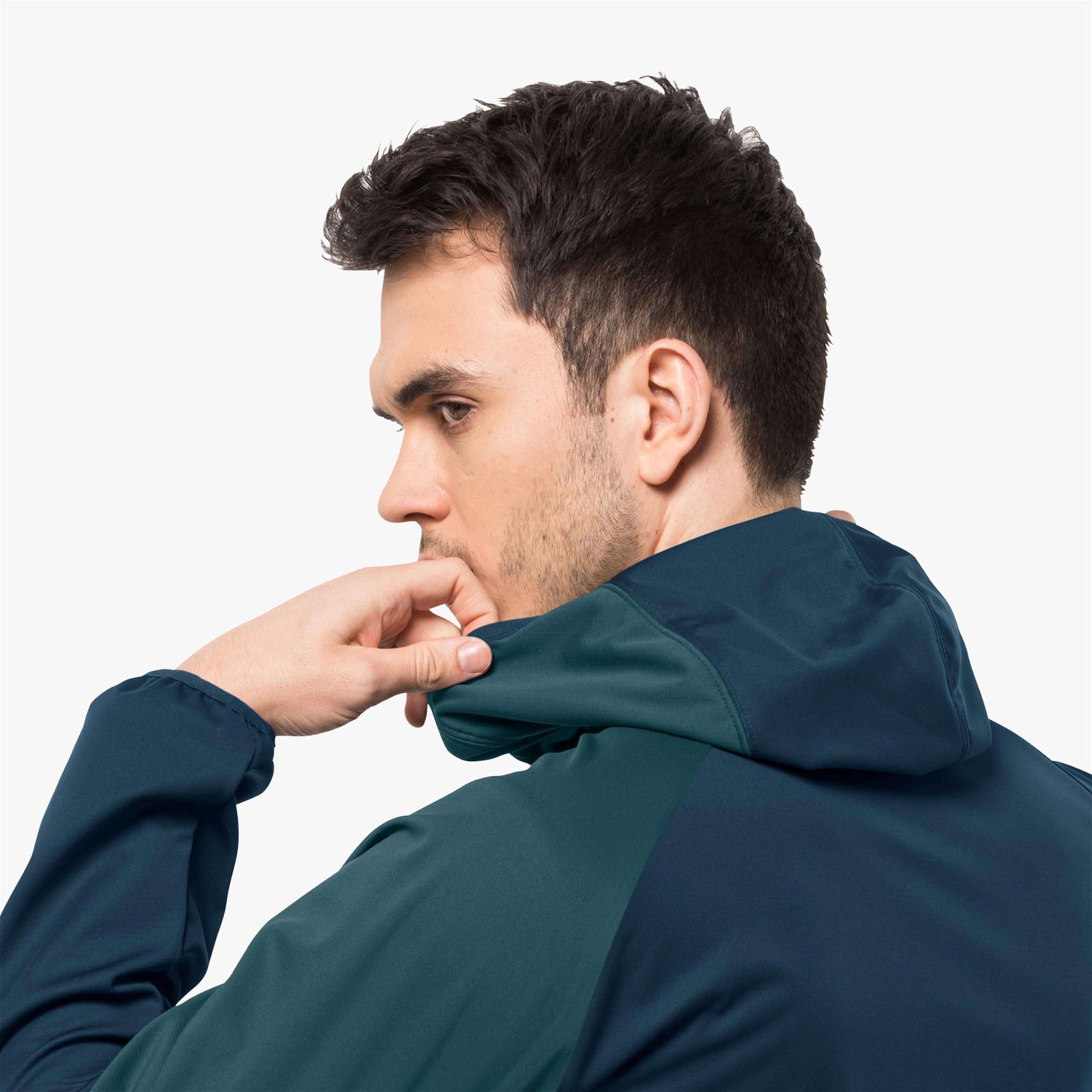 Jack Wolfskin Feldberg Hoody Erkek Mavi Sweatshirt