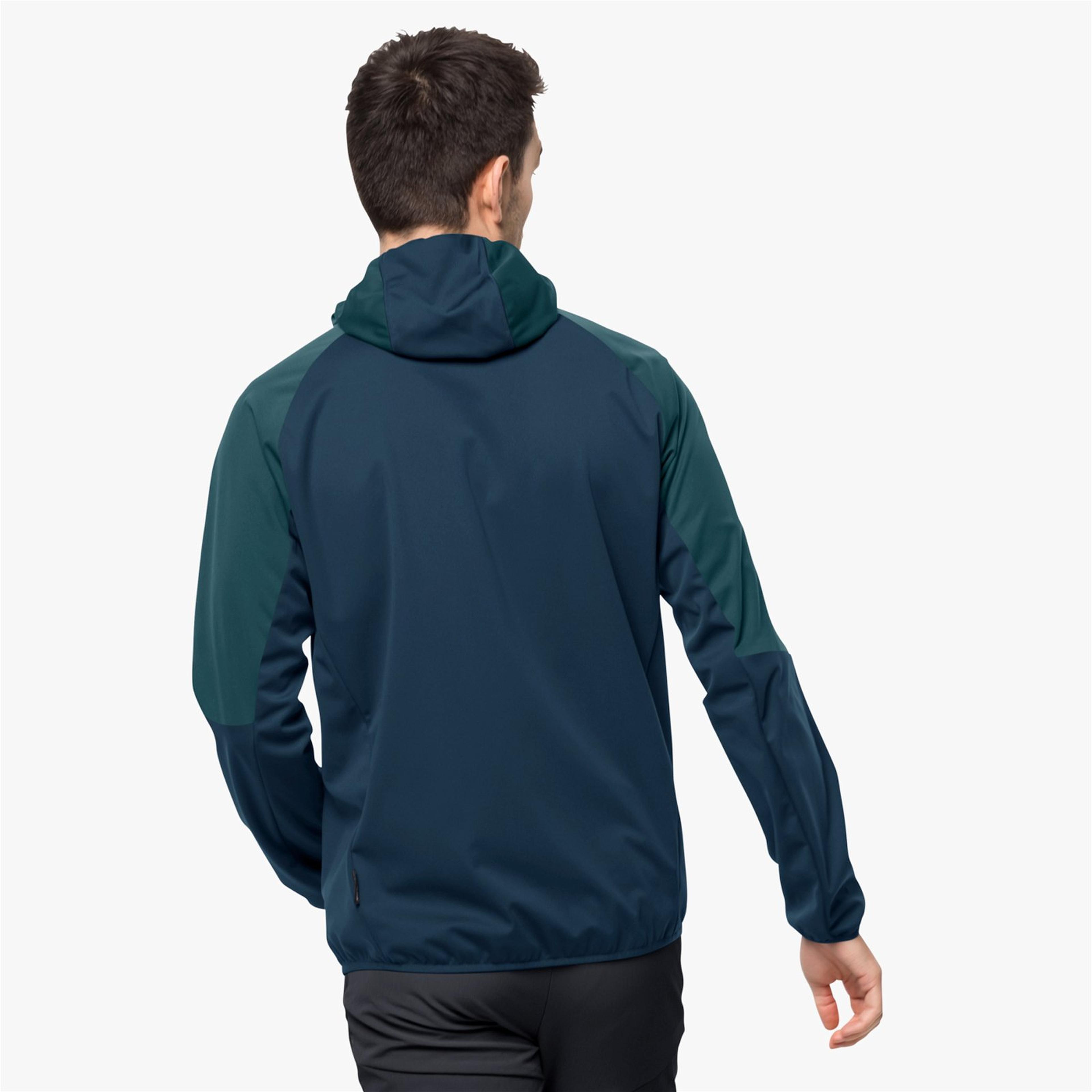 Jack Wolfskin Feldberg Hoody Erkek Mavi Sweatshirt