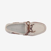 Sebago Portland Flesh Out Kadın Beyaz Süet Deri Ayakkabı