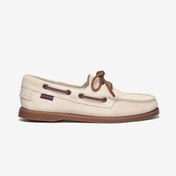 Sebago Portland Flesh Out Kadın Beyaz Süet Deri Ayakkabı