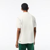 Lacoste Roland Garros Erkek Relaxed Fit Baskılı Krem Polo