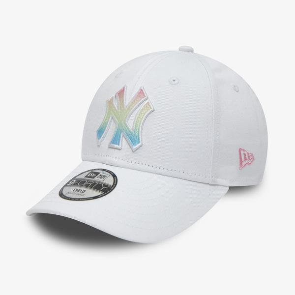 New Era New York Yankees Whi Çocuk Beyaz Şapka