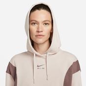 Nike Ns Air Os Mod Kadın Krem Crop Hoodie