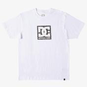 DC Shoes Dcsquarstarfill Erkek Beyaz T-Shirt