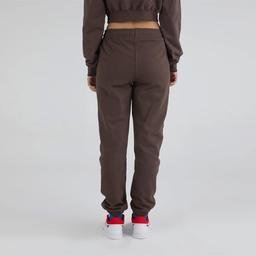 Fifty Pieces Classic Kadın Kahverengi Crop Sweatshirt