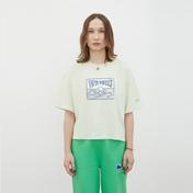 Fifty Pieces Mint Oversize Mid-Leng Kadın Krem T-Shirt