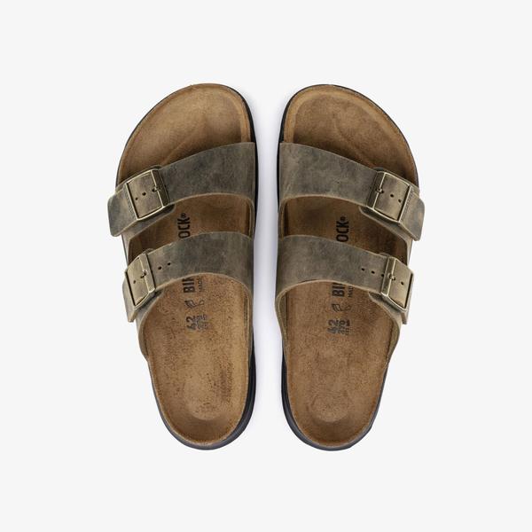Birkenstock Arizona Artic Old Erkek Kahverengi Terlik_3