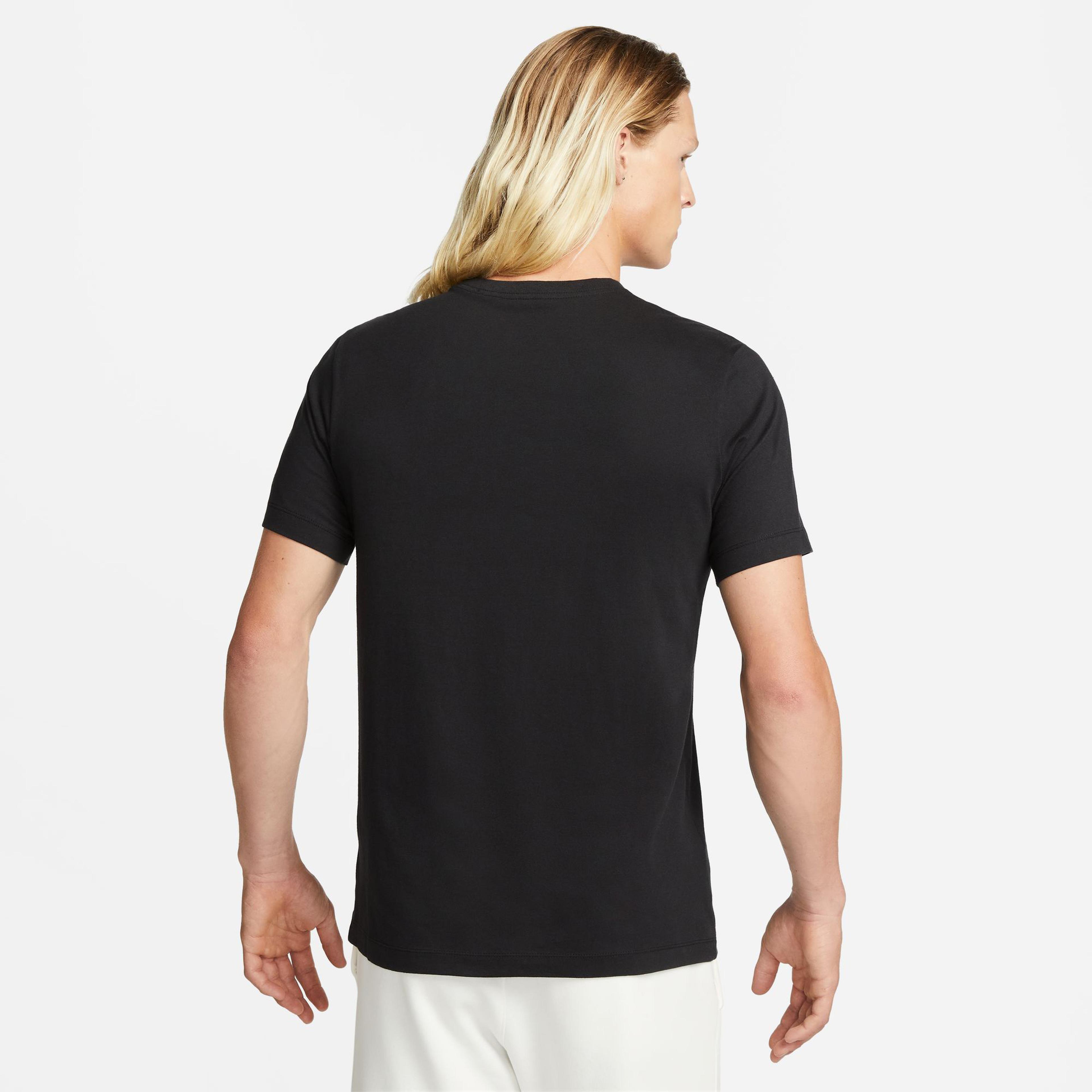 Nike Sportswear Verbiage Erkek Siyah T-Shirt
