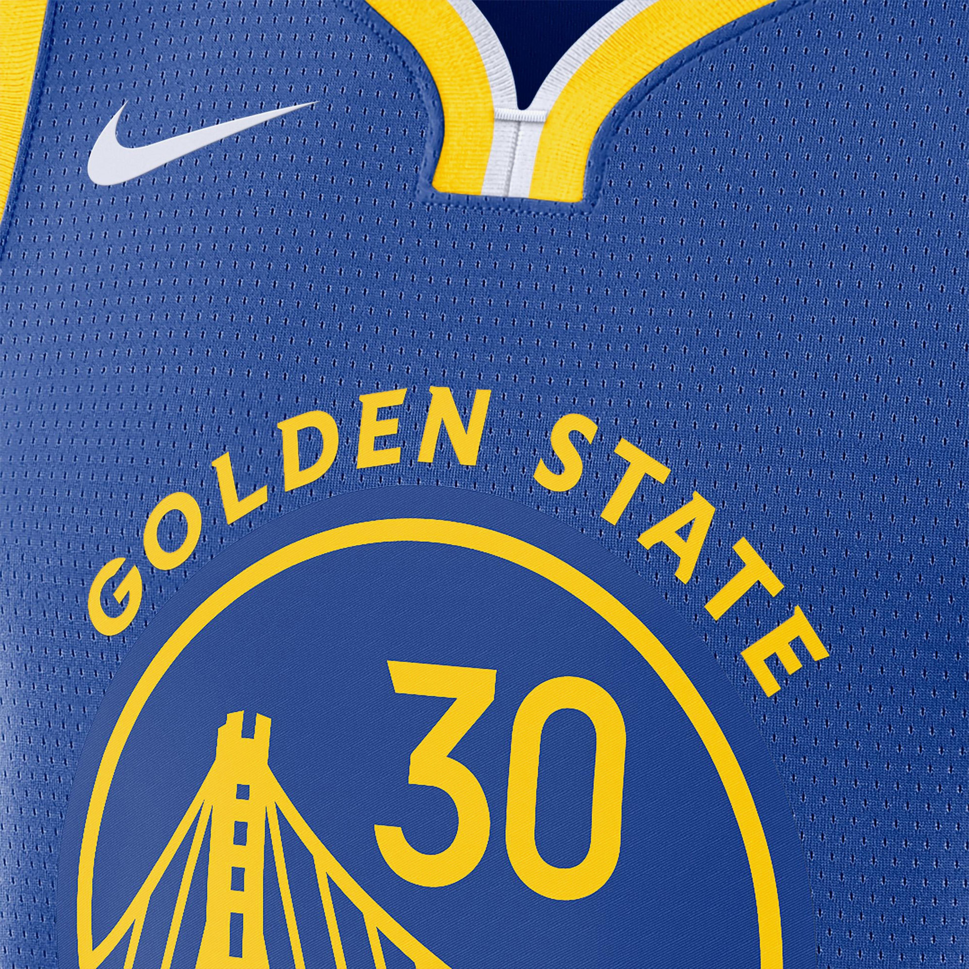 Nike Golden State Warriors Icon Edition Erkek Lacivert Forma