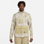 Nike Dri-Fit Half-Zip All Over Print Erkek Krem Ceket