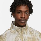 Nike Dri-Fit Half-Zip All Over Print Erkek Krem Ceket
