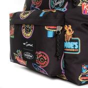 Eastpak x The Simpsons Padded Pak'r Rugzak Neon Print Unisex Siyah Sırt Çantası