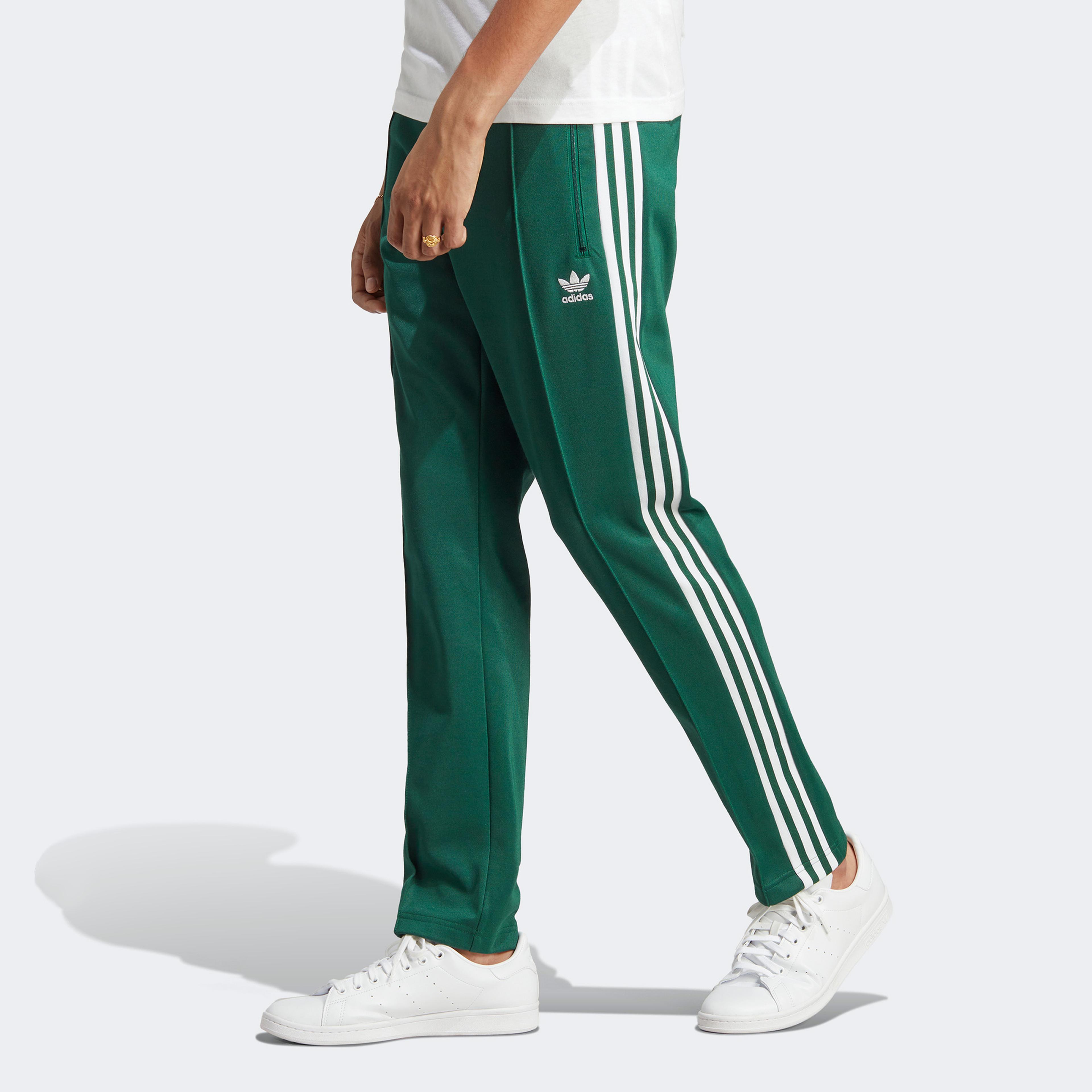 adidas Adicolor Classics Beckenbauer Tracksuit Erkek Yeşil Eşofman Altı