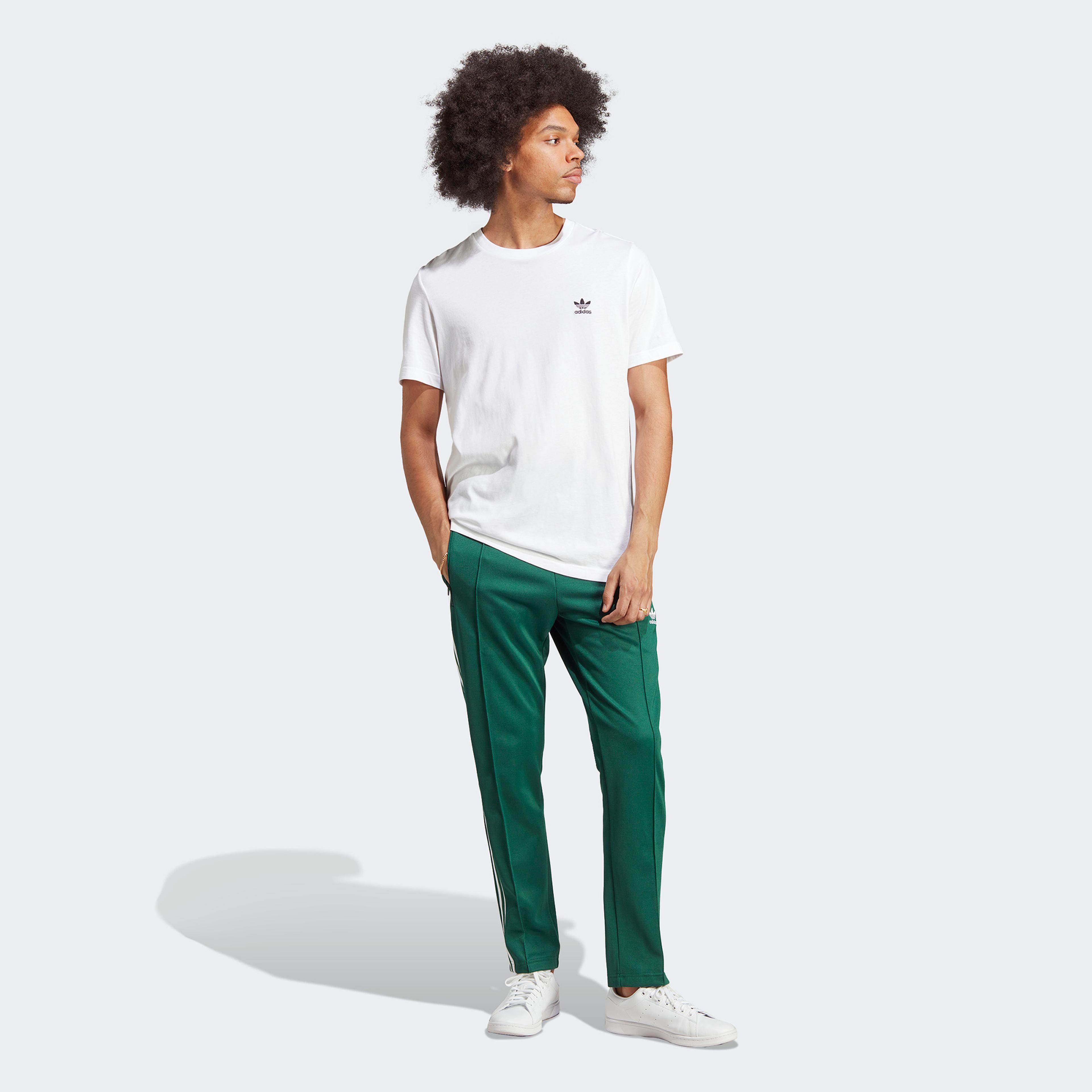 adidas Adicolor Classics Beckenbauer Tracksuit Erkek Yeşil Eşofman Altı