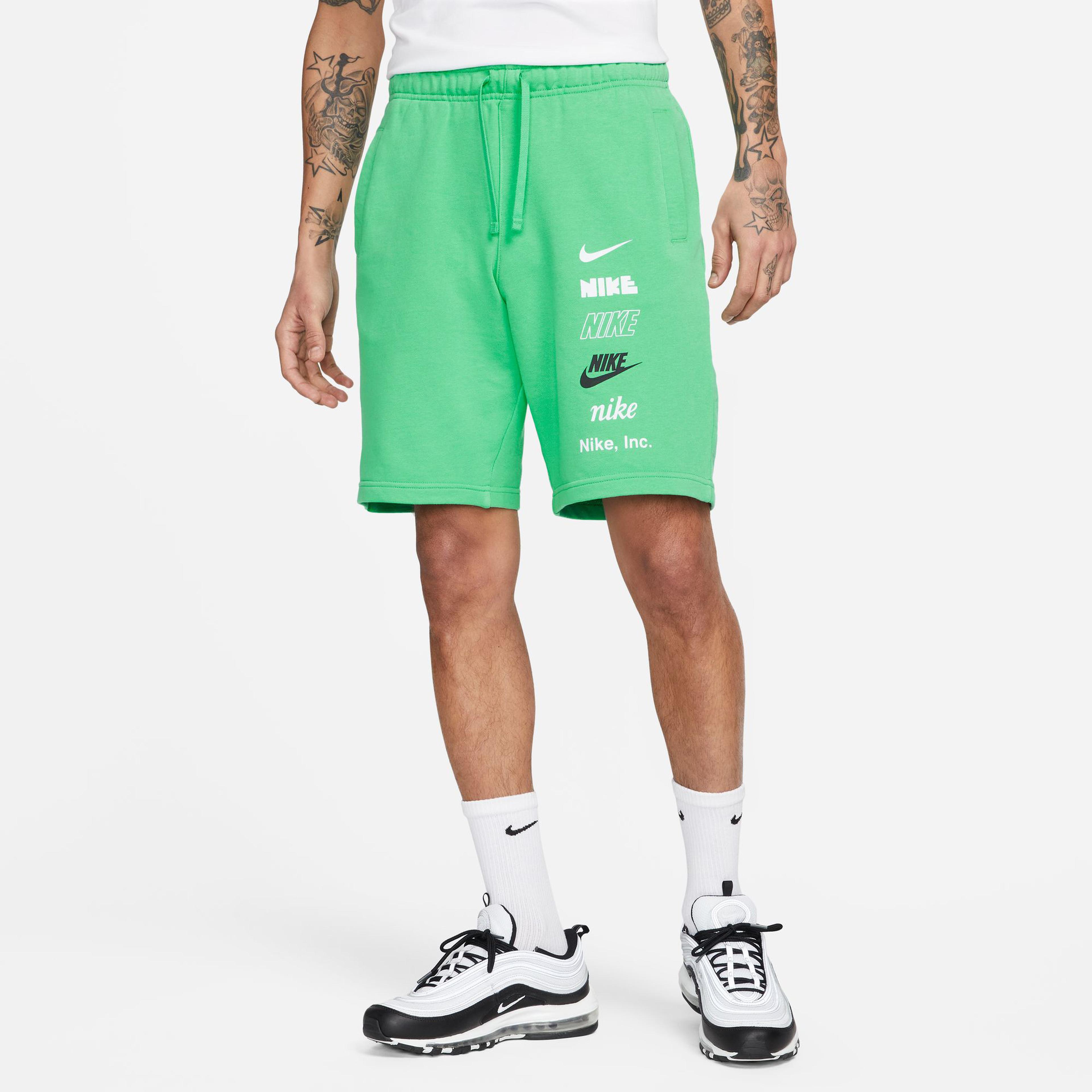 Nike Club+ Short Erkek Yeşil Şort