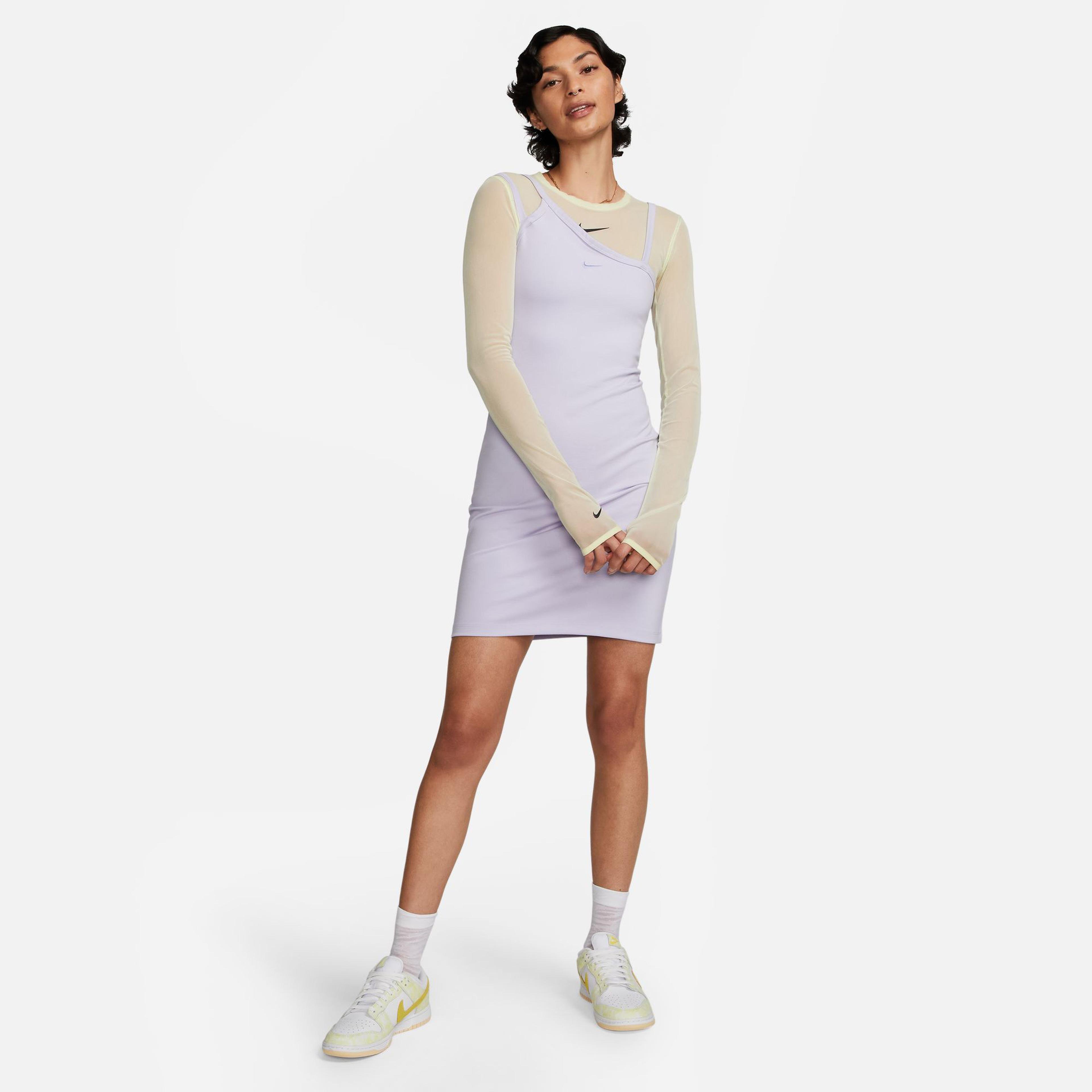 Nike Sportswear Everyday Modern Kadın Mor Elbise